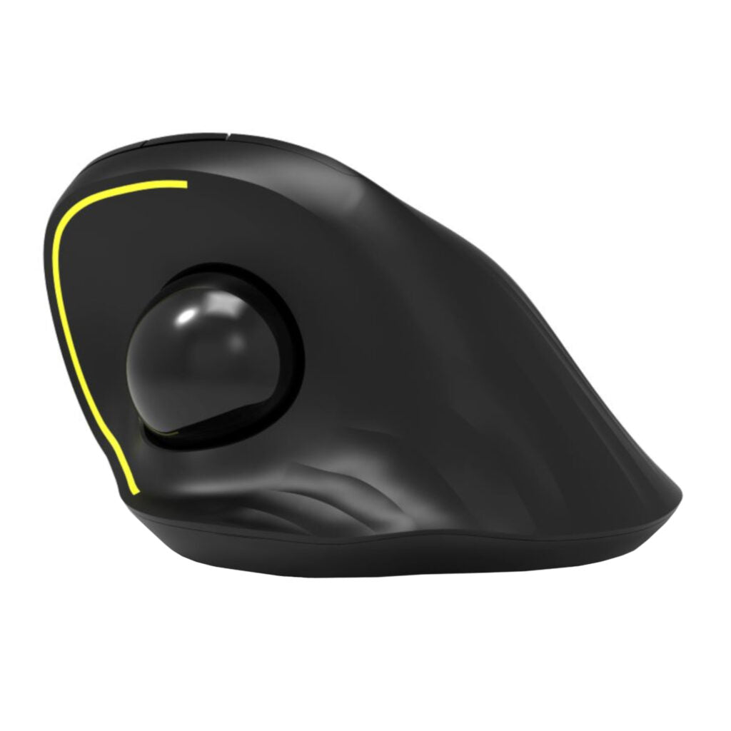 Port Connect Bluetooth + Wireless Rechargeable Ergonomic Trackball Mouse
