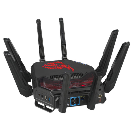 ASUS ROG Rapture BE19000 Wi-Fi 7 Tri-Band Gaming Router with Dual 10G Ports
