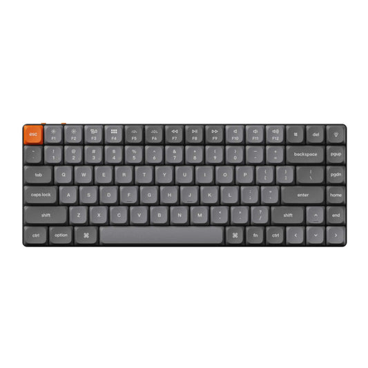 Keychron K3 Max QMK/VIA Wireless 75% Custom Mechanical Keyboard | RED Switches