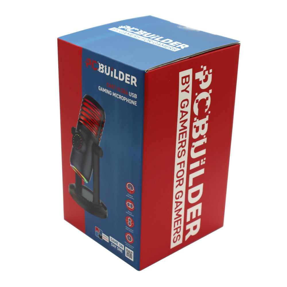 PCBuilder Cast Ultra USB Gaming Microphone