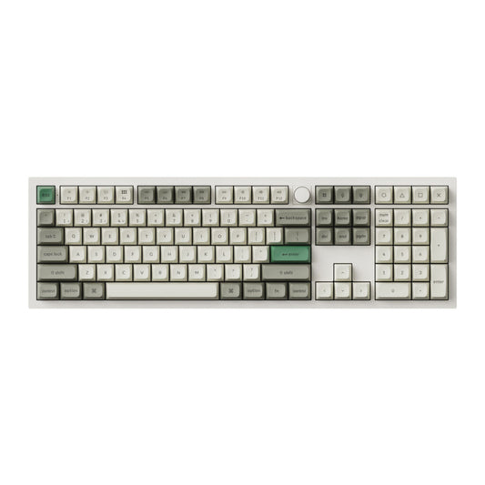 Keychron Q6 Max QMK/VIA Wireless Custom Mechanical Keyboard KSA Gateron Red Jupiter Switches - Shell White