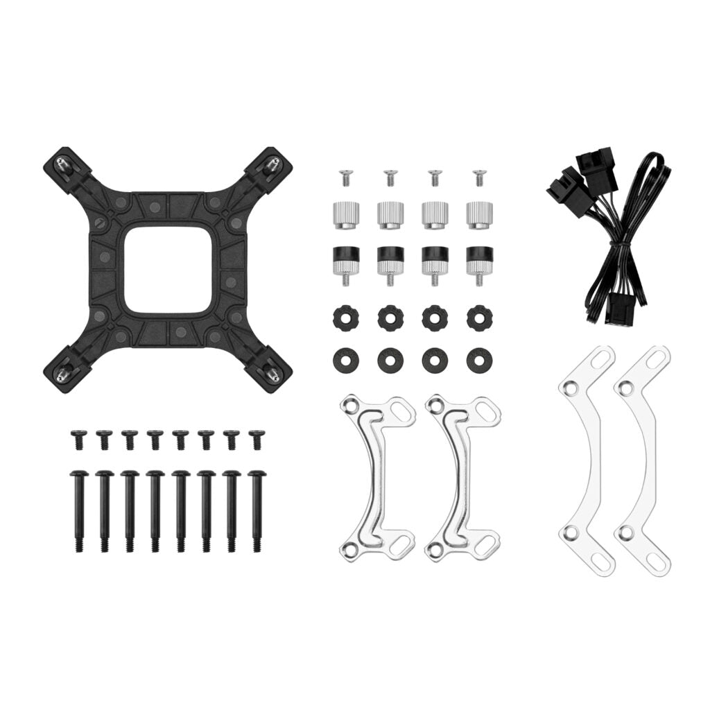 DeepCool LE240 V2 240mm ARGB AIO Liquid CPU Cooler - Black