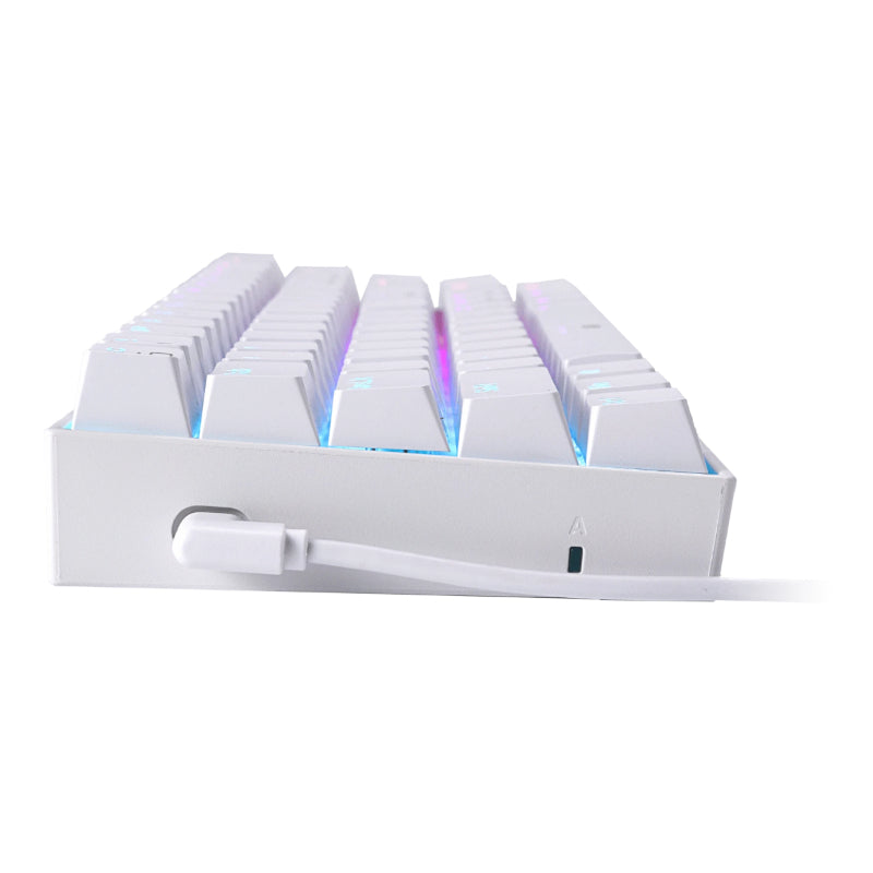 Redragon Dragonborn 67-Key RGB Mechanical Gaming Keyboard - White