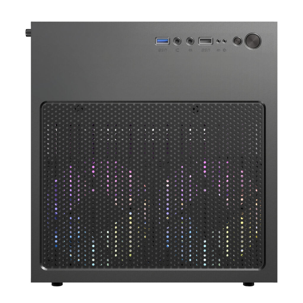 Antec VCX10M ARGB Micro-ATX | ITX Mini-Tower Gaming Chassis - Black