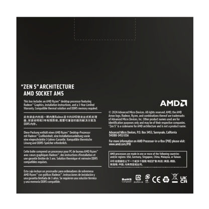 AMD RYZEN 9 9950X 16-Core 4.3GHz AM5 CPU