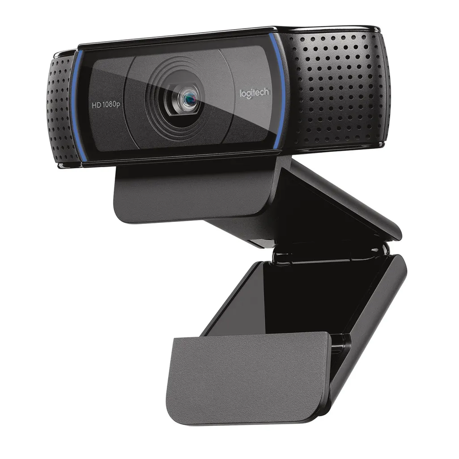 LOGITECH C920 HD PRO WEBCAM 1080P WITH STEREO AUDIO