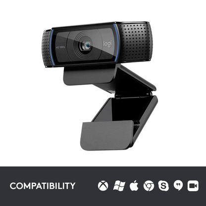Logitech C920 HD Pro 1080p Webcam with Stereo Audio