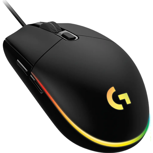 LOGITECH G102 LIGHTSYNC USB GAMING MOUSE BLACK