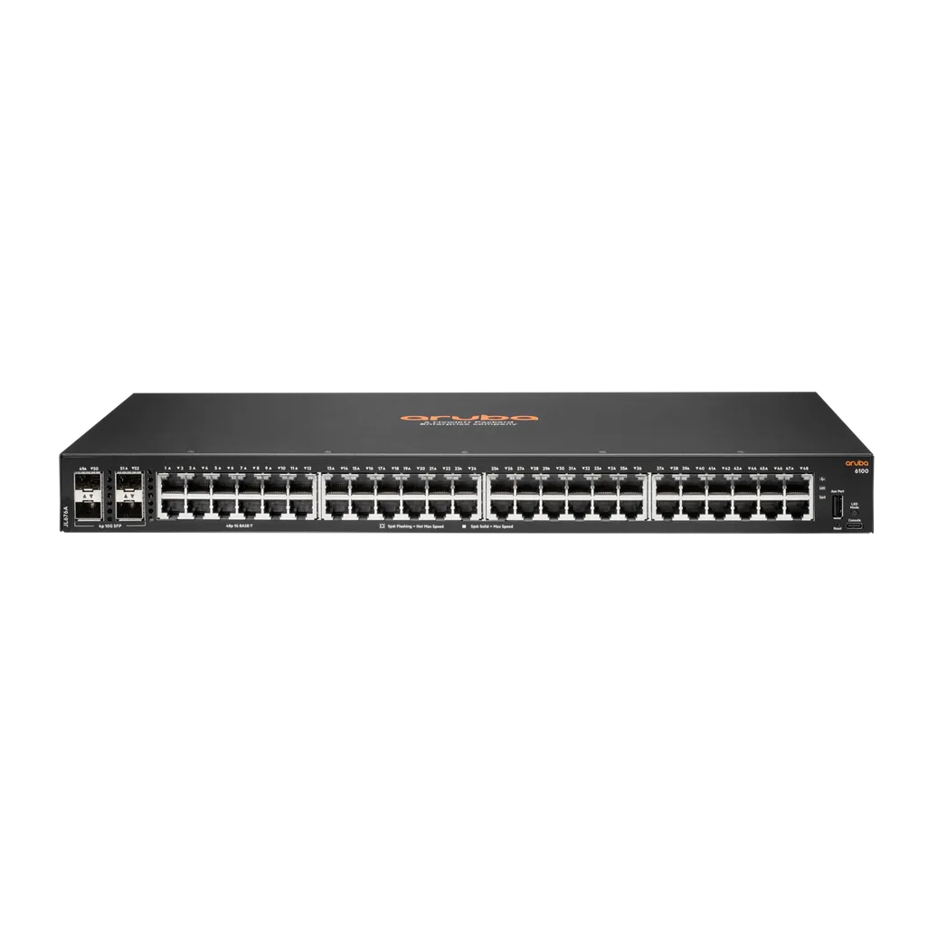 HP ARUBA 6100 48G 4SFP+ SWITCH