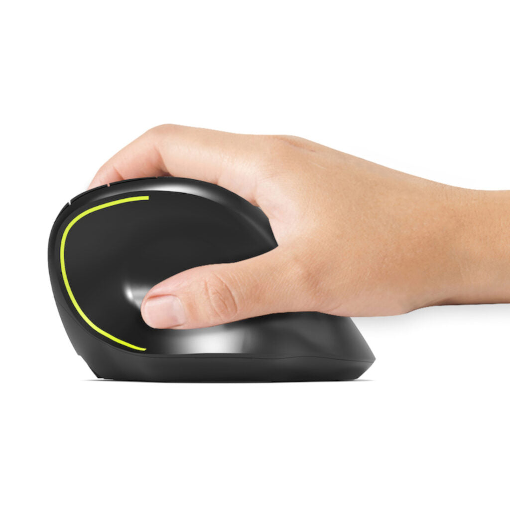 Port Connect Ergo Soft 2.4GHz / Bluetooth Rechargeable Wireless Mouse