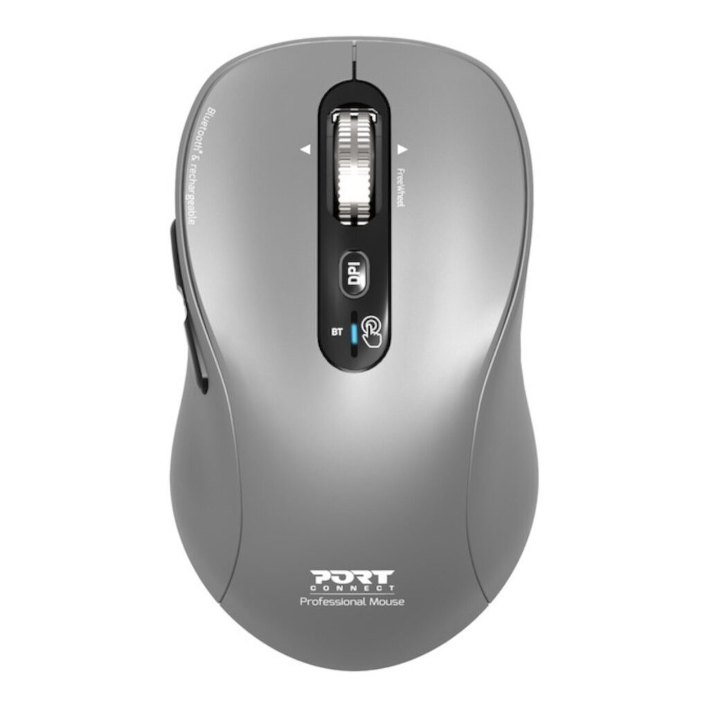 Port Connect Expert Wireless Bluetooth Mouse - Grey