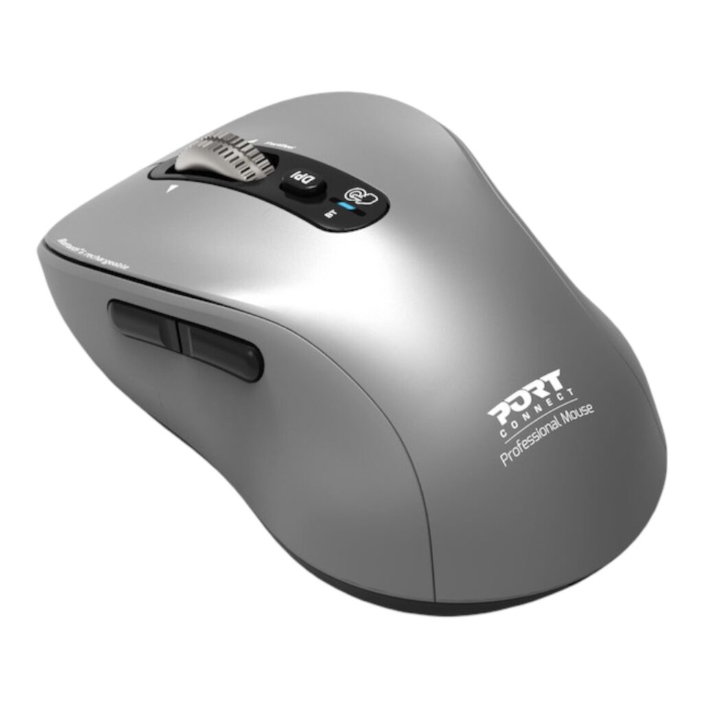 Port Connect Expert Wireless Bluetooth Mouse - Grey