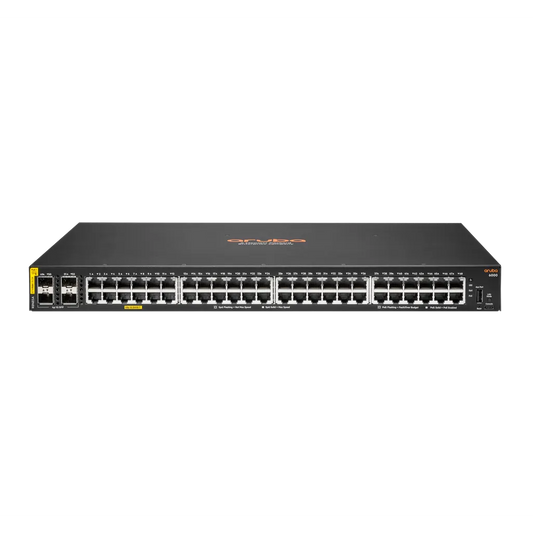 HPE ARUBA NETWORKING 6000 48G 4SFP MANAGED POE SWITCH