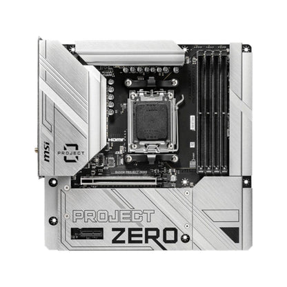 MSI B650M Project Zero AM5 mATX Motherboard