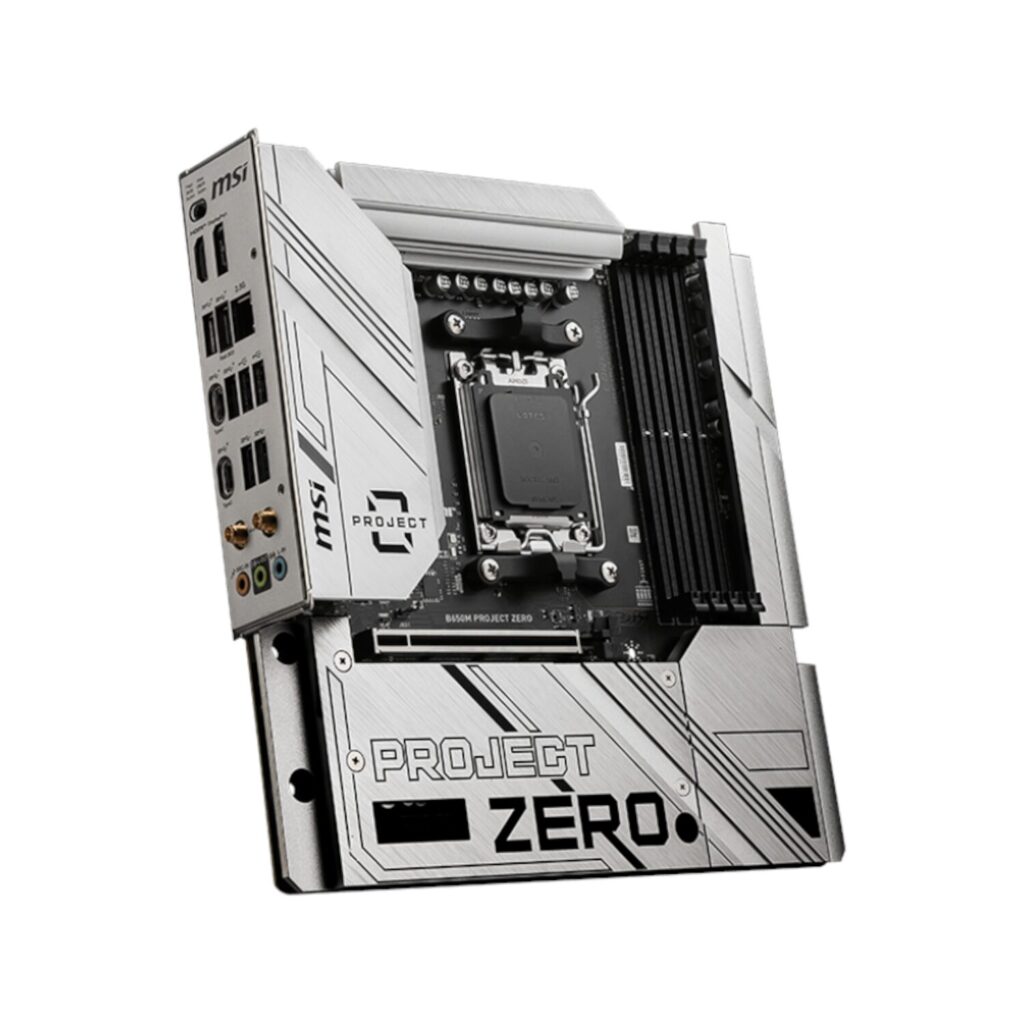 MSI B650M Project Zero AM5 mATX Motherboard