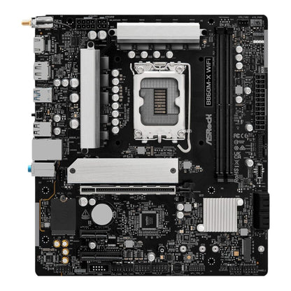 ASRock B860M-X Micro-ATX DDR5 Motherboard (PCIe 5.0, Wi-Fi 6E)
