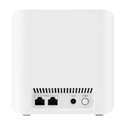 ASUS ZenWiFi BD4 Wi-Fi 7 Dual-Band 2.5G AiMesh Router Node (1-Pack)-White