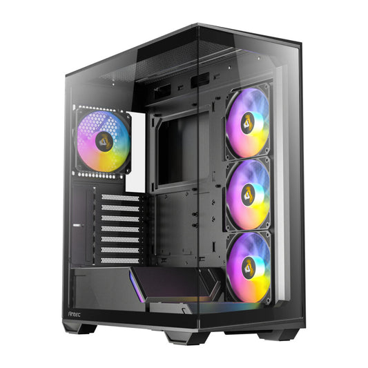 Antec C3 ARGB ATX | Micro-ATX | ITX ARGB Mid-Tower Gaming Chassis - Black