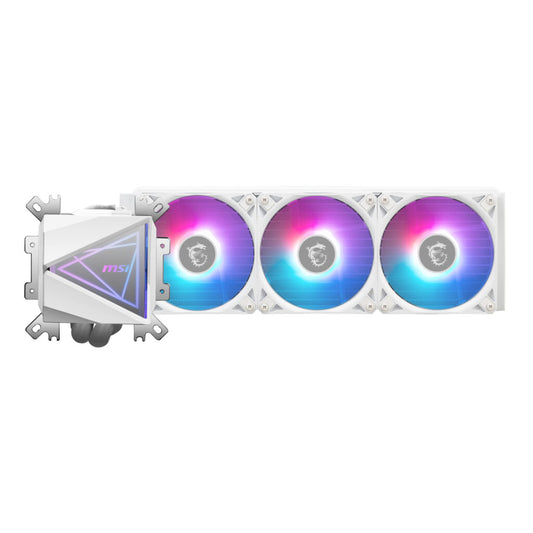 MSI MAG Coreliquid I360 ARGB AIO Liquid CPU Cooler – White