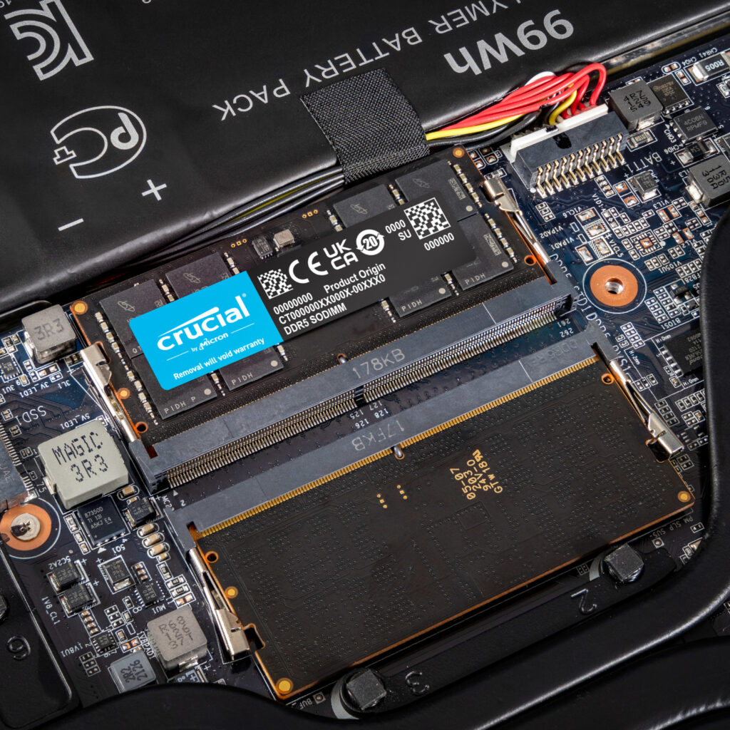 Crucial 64GB 5600MHz DDR5 SODIMM Notebook Memory