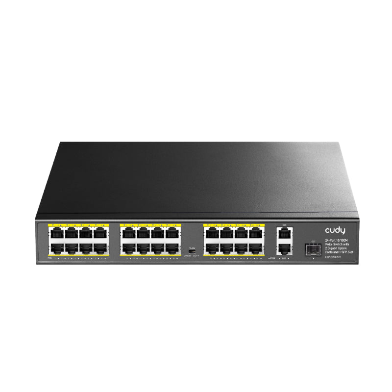 Cudy 24-Port Unmanaged PoE Rackmount Switch