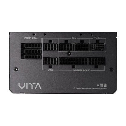FSP S380 Micro-ATX ARGB Gaming Chassis with VITA GM 750W Power Supply Bundle