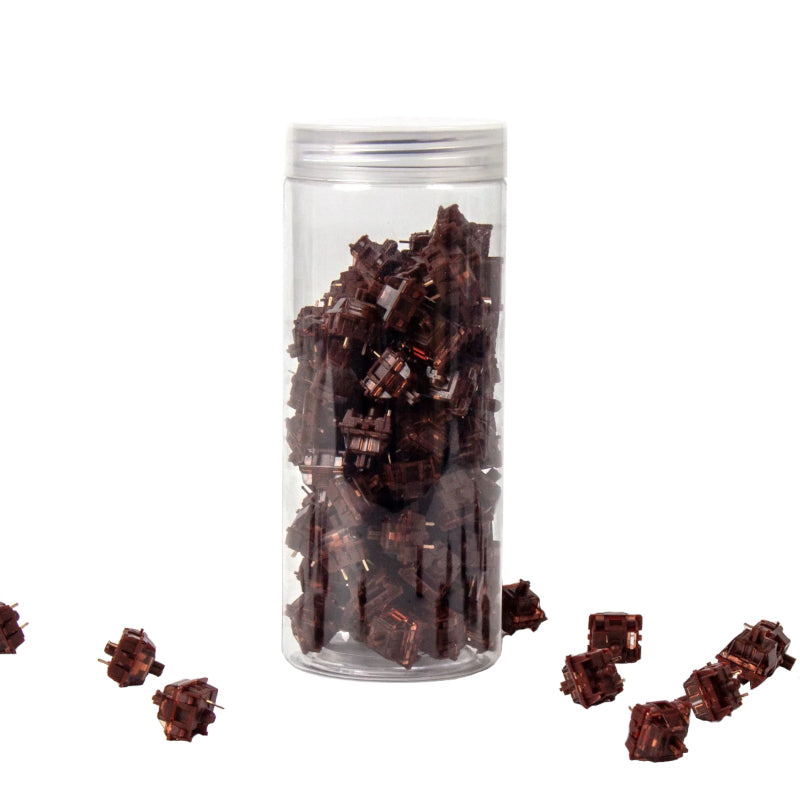 Keychron Gateron Phantom Switches - Brown (110 Pack)