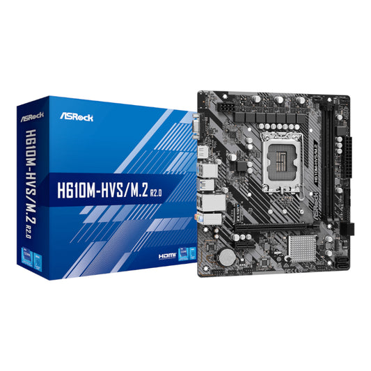 ASRock H610M-HVS/M.2 R2.0 Intel LGA1700 mATX Motherboard