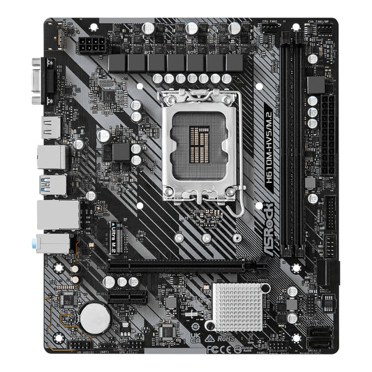 ASRock H610M-HVS/M.2 R2.0 Intel LGA1700 mATX Motherboard