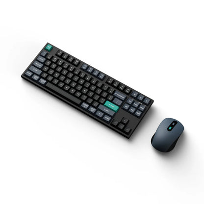 Keychron B33 80% TKL Wireless Keyboard and Mouse Combo - Black/Green