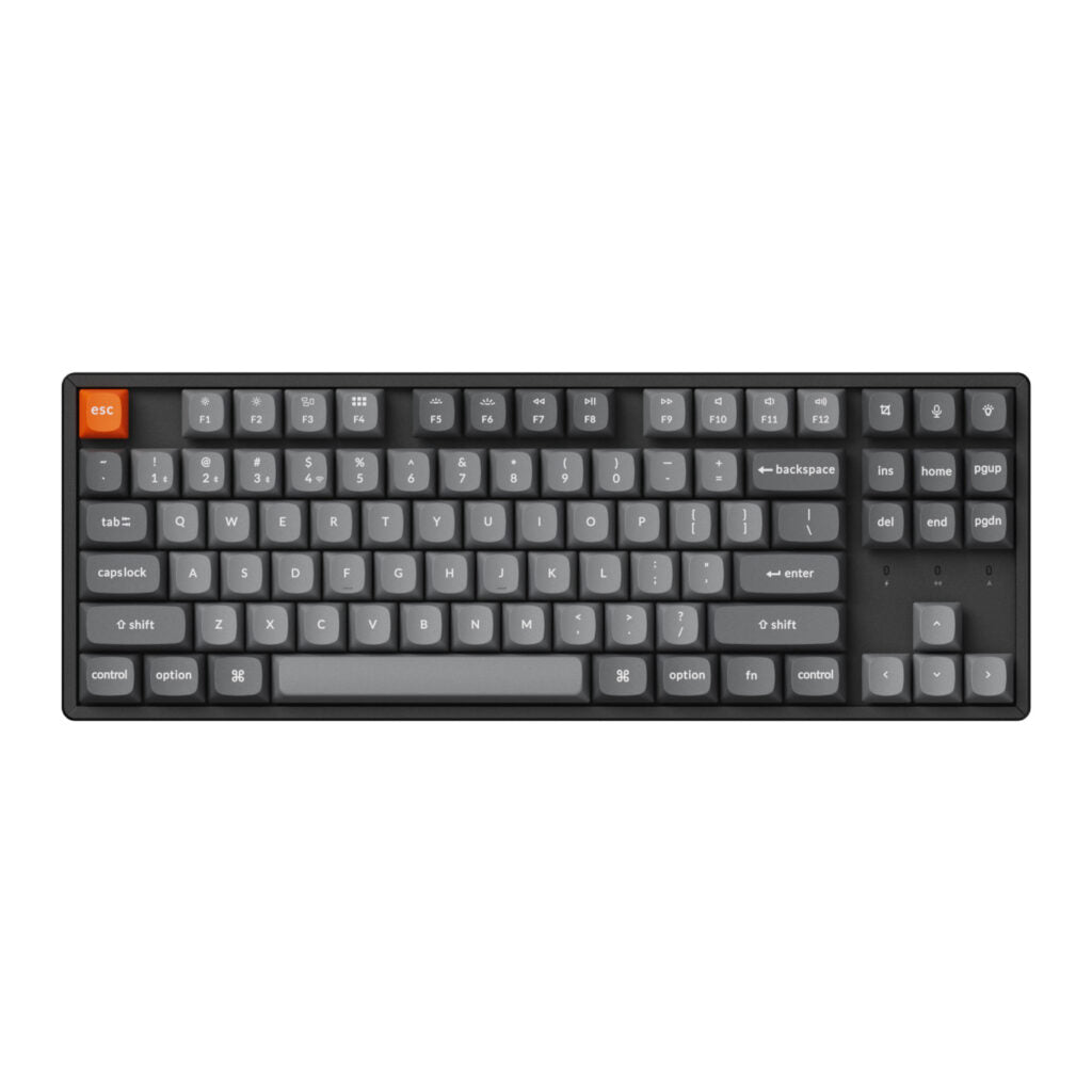 Keychron K8 Max QMK Custom Wireless Mechanical Keyboard - Banana Switches