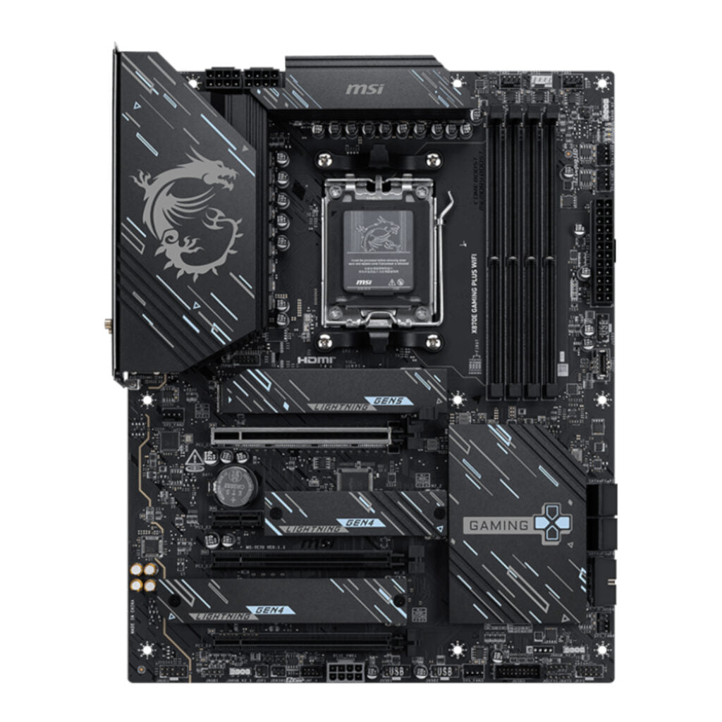 MSI X870E Gaming Plus WiFi AM5 ATX Gaming Motherboard