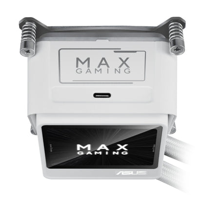 Asus MAX Gaming LC 360 ARGB LCD All-in-one CPU Liquid Cooler - White