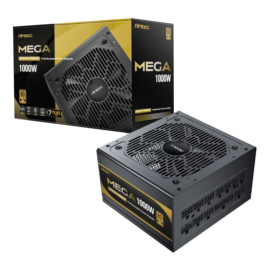 Antec MEGA 1000W 80 PLUS Gold ATX3.1 PCIe 5.1 Fully Modular Power Supply