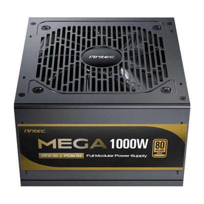 Antec MEGA 1000W 80 PLUS Gold ATX3.1 PCIE5.1 Fully Modular Power Supply