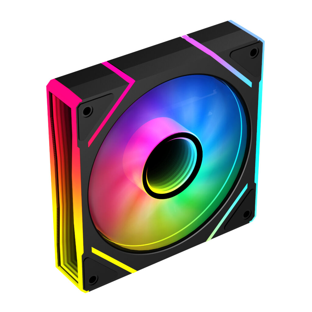 PCBuilder STORM PRISM 120mm ARGB Fan - Black – Greenspeed Innovations ...