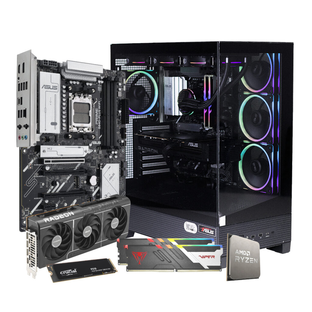 PCBuilder Ryzen 7 7800X3D Maximus Windows 11 Gaming PC