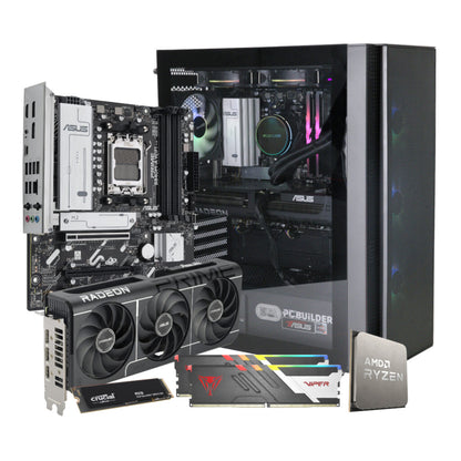 PCBuilder Ryzen 5 7600 Seeker Windows 11 Gaming PC