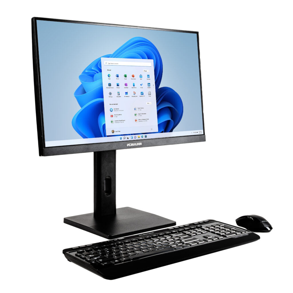 PCBuilder FUSION 24″ Intel Core i5-14400 Windows 11 AiO Desktop PC