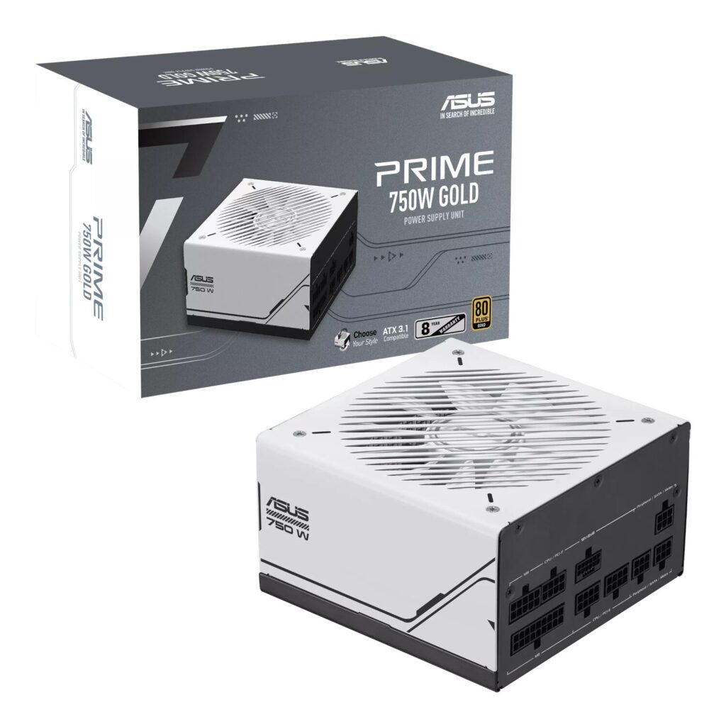 Asus Prime AP-750G 750W 80 PLUS Gold Fully Modular ATX3.1 Power Supply