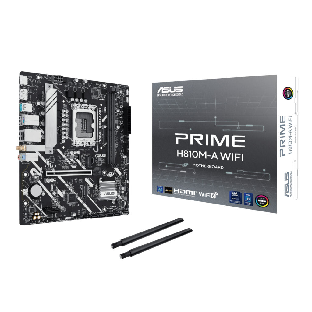 Asus Prime H810M-A WiFi LGA1851 Micro-ATX Motherboard