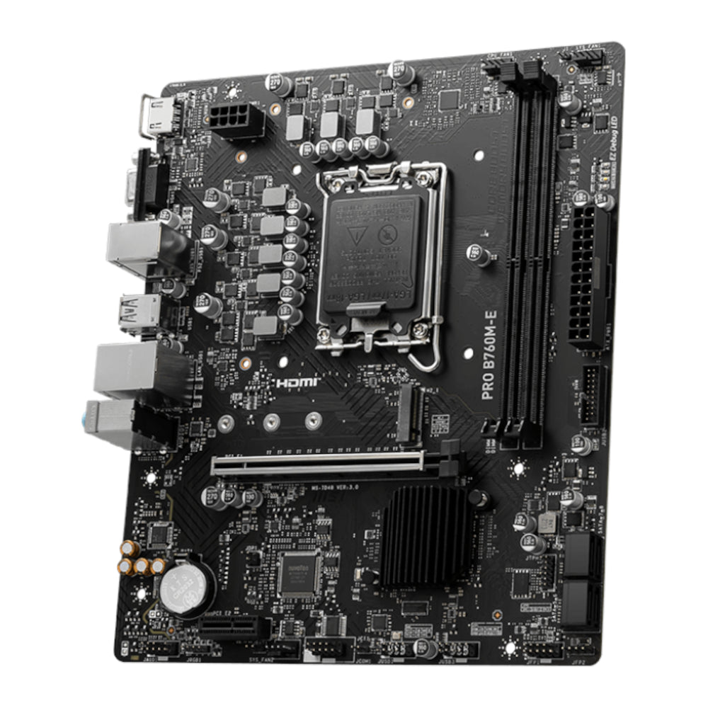 MSI B760M-E PRO DDR5 LGA1700 mATX Motherboard