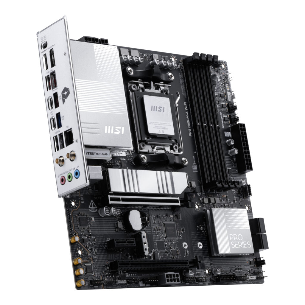 MSI PRO B850M-A WiFi AM5 DDR5 mATX Motherboard