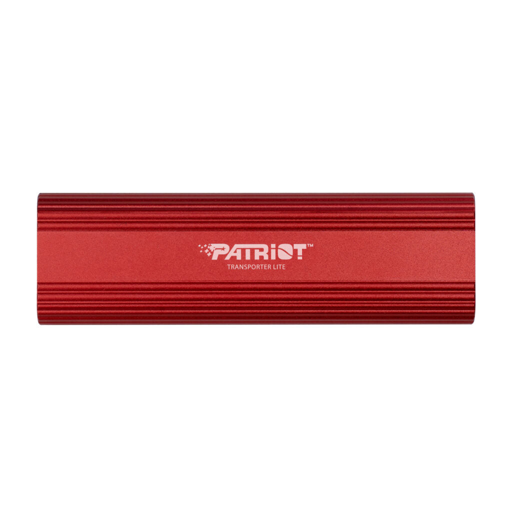 Patriot Transporter Lite 1TB USB 3.2 Type-C External Portable SSD - Red