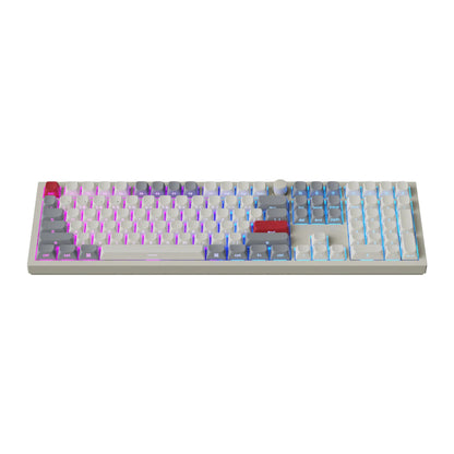 Keychron Q6 Max QMK/VIA Wireless Custom Mechanical Keyboard - OSA Gateron Red Jupiter Switches - Shell White