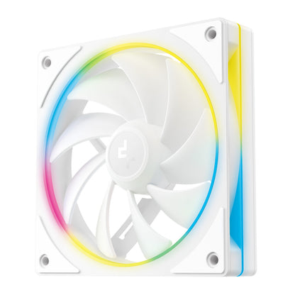DeepCool FL12 SE 120mm ARGB PWM Fan (3 Pack) - White