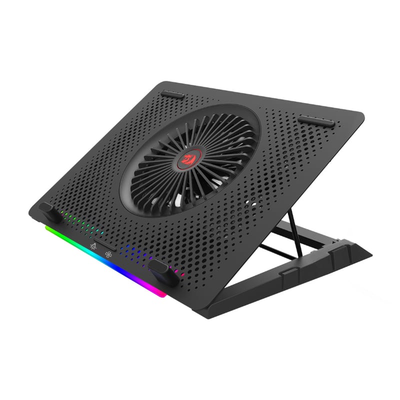 Redragon Dual USB 5-Fan RGB Gaming Notebook Stand