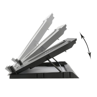 Redragon Dual USB 5-Fan RGB Gaming Notebook Stand