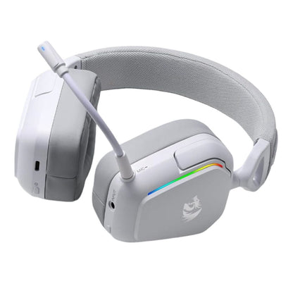 Redragon H868 RGB Wireless Gaming Headset – White