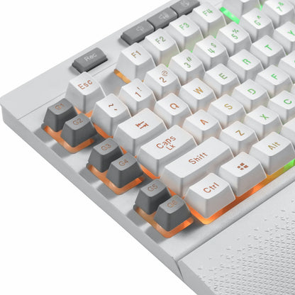 Redragon Shiva Membrane Gaming Keyboard - White